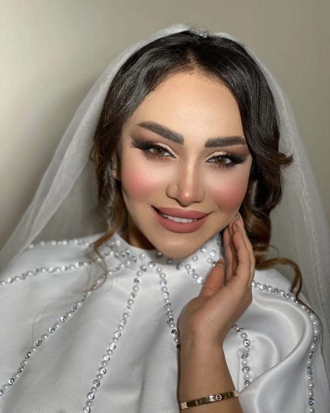 یقه حجاب شنل نگین دار