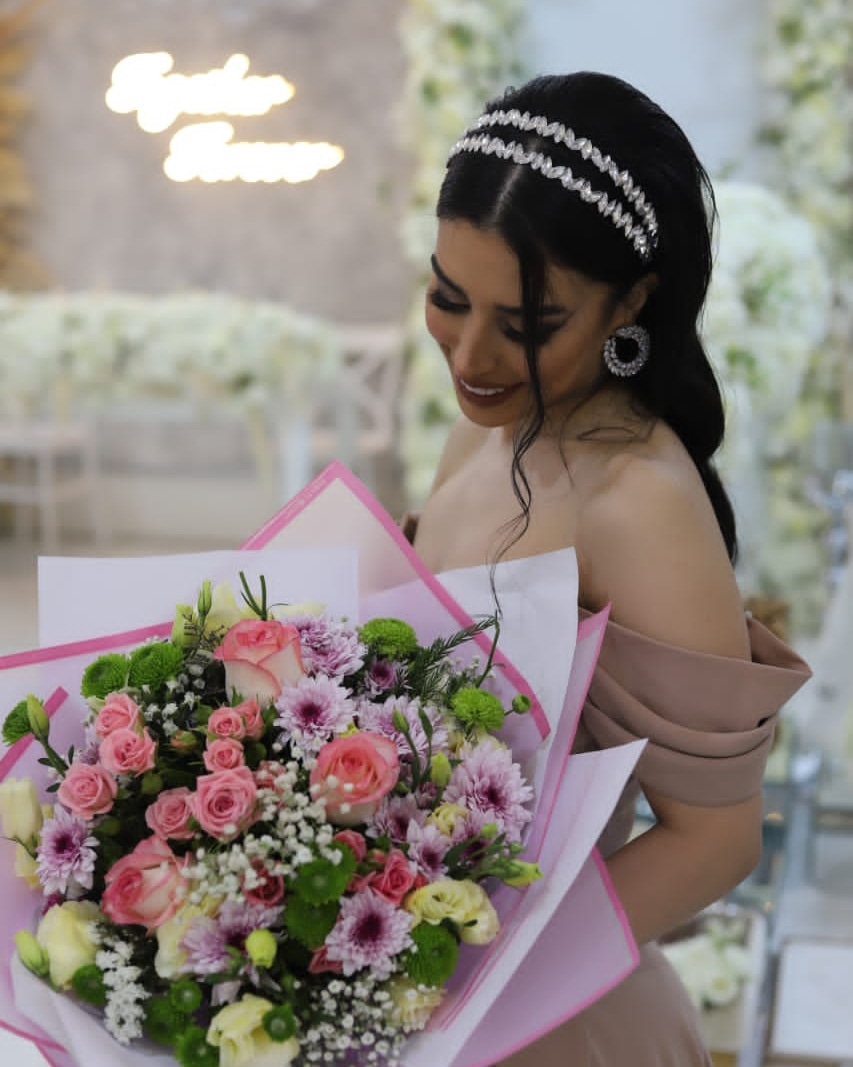 تل مو مجلسی مدل نگینی