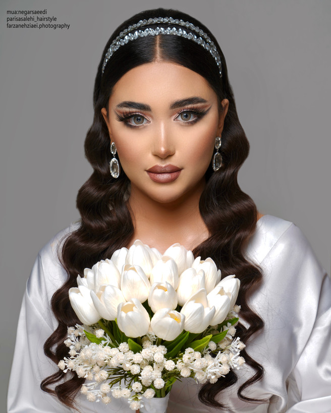 تل مو مجلسی مدل نگینی